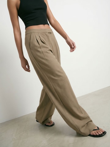 HYPEDROP - regular Pantalón en marrón