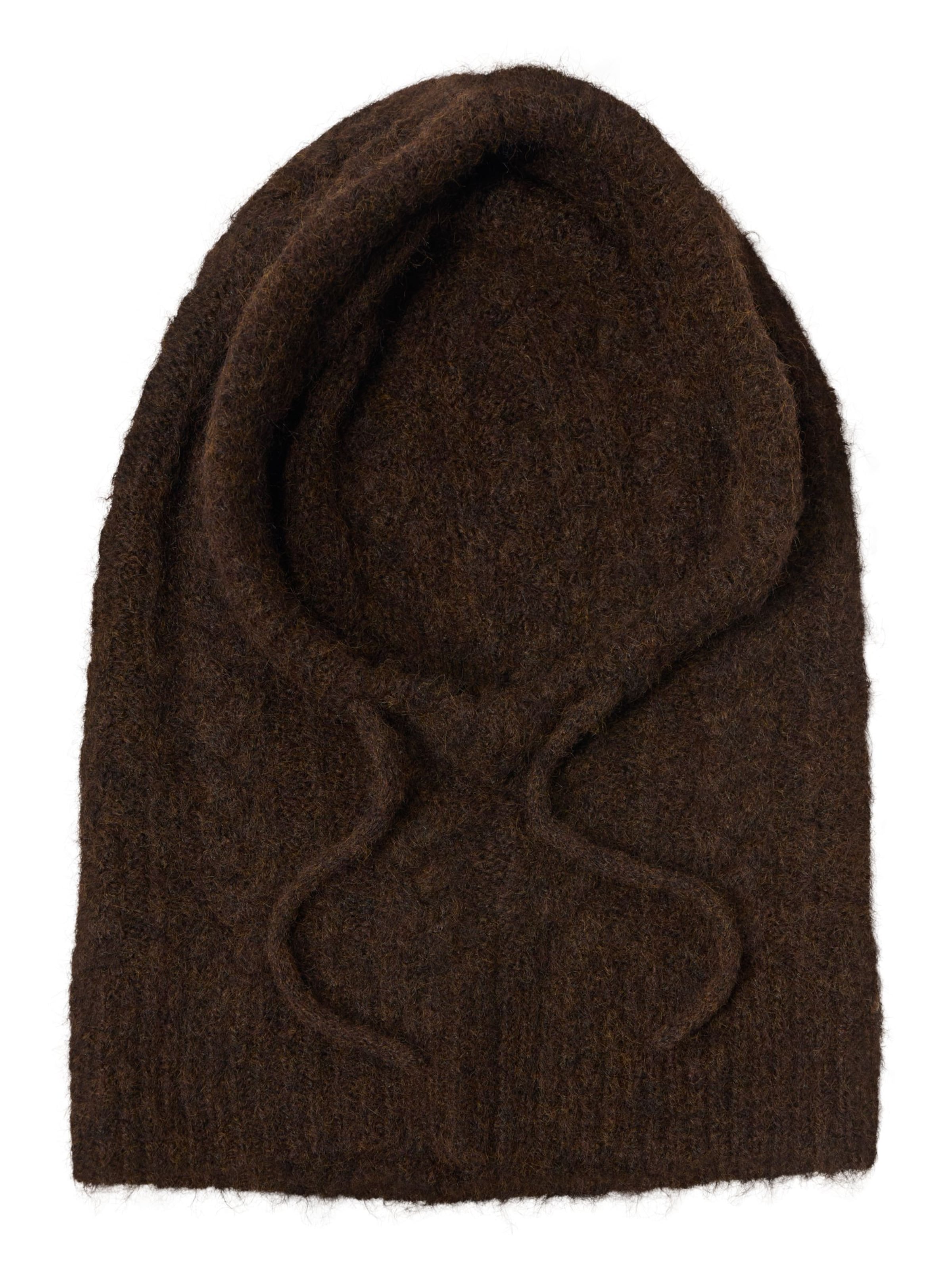 OBJECT - Gorra 'OBJMILU' en marrón: frente