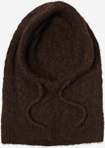 OBJECT - Gorra 'OBJMILU' en marrón: frente