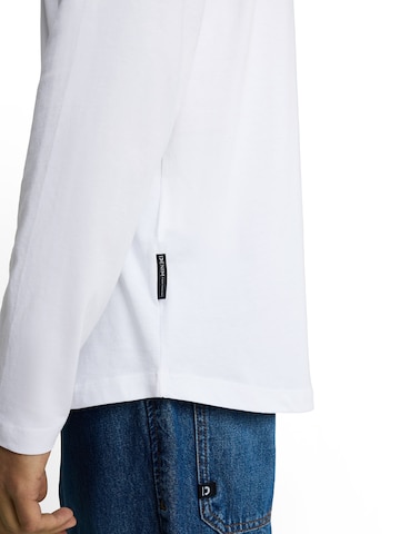 TOM TAILOR DENIM Тениска в бяло