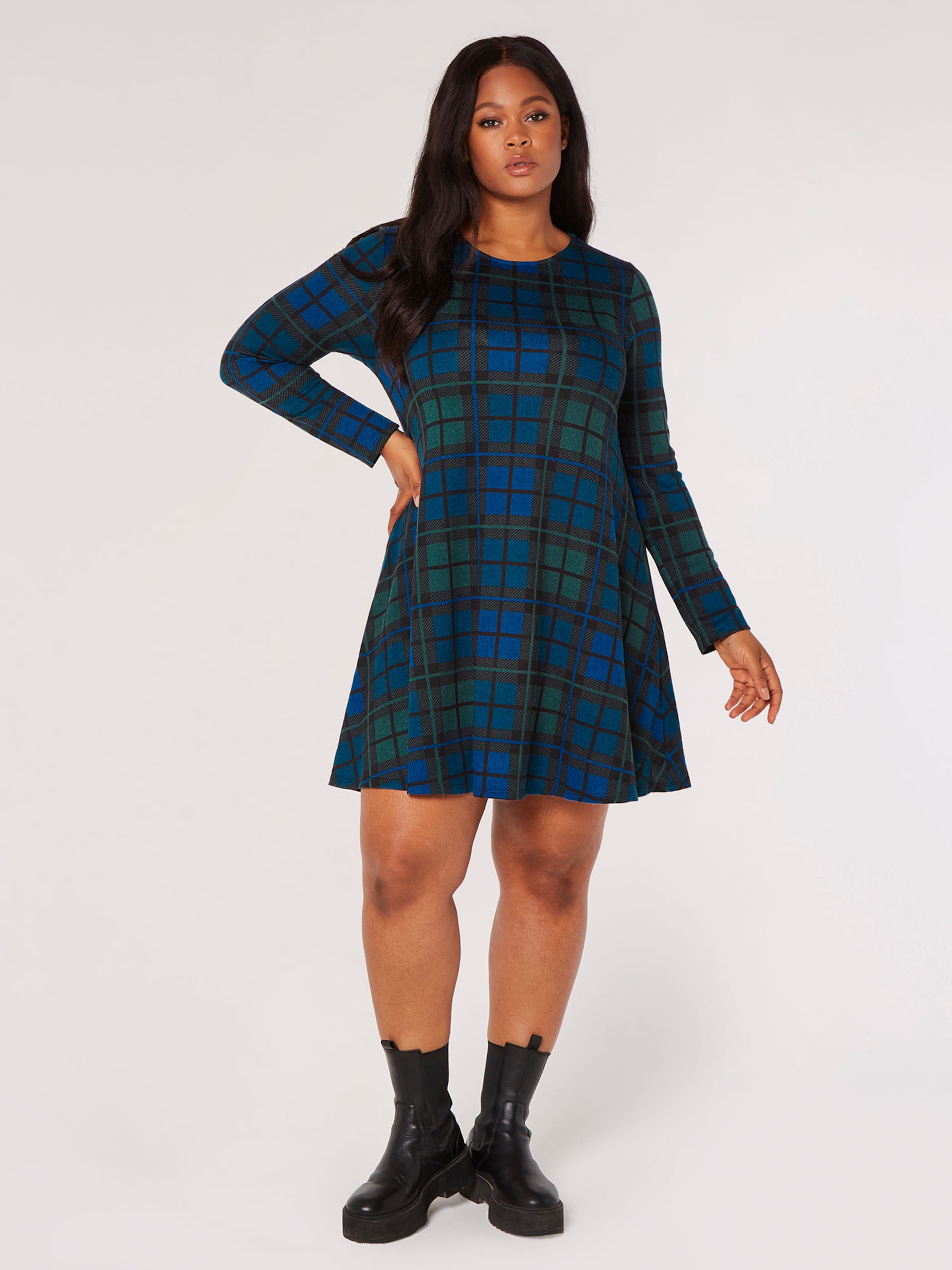 Apricot blue deals dress