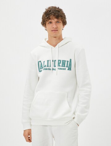 Koton Sweatshirt in Wit: voorkant