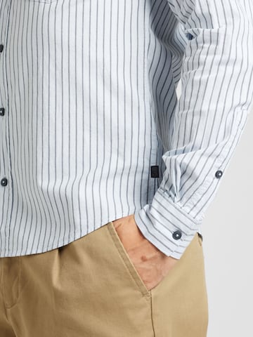 Coupe slim Chemise s.Oliver en bleu