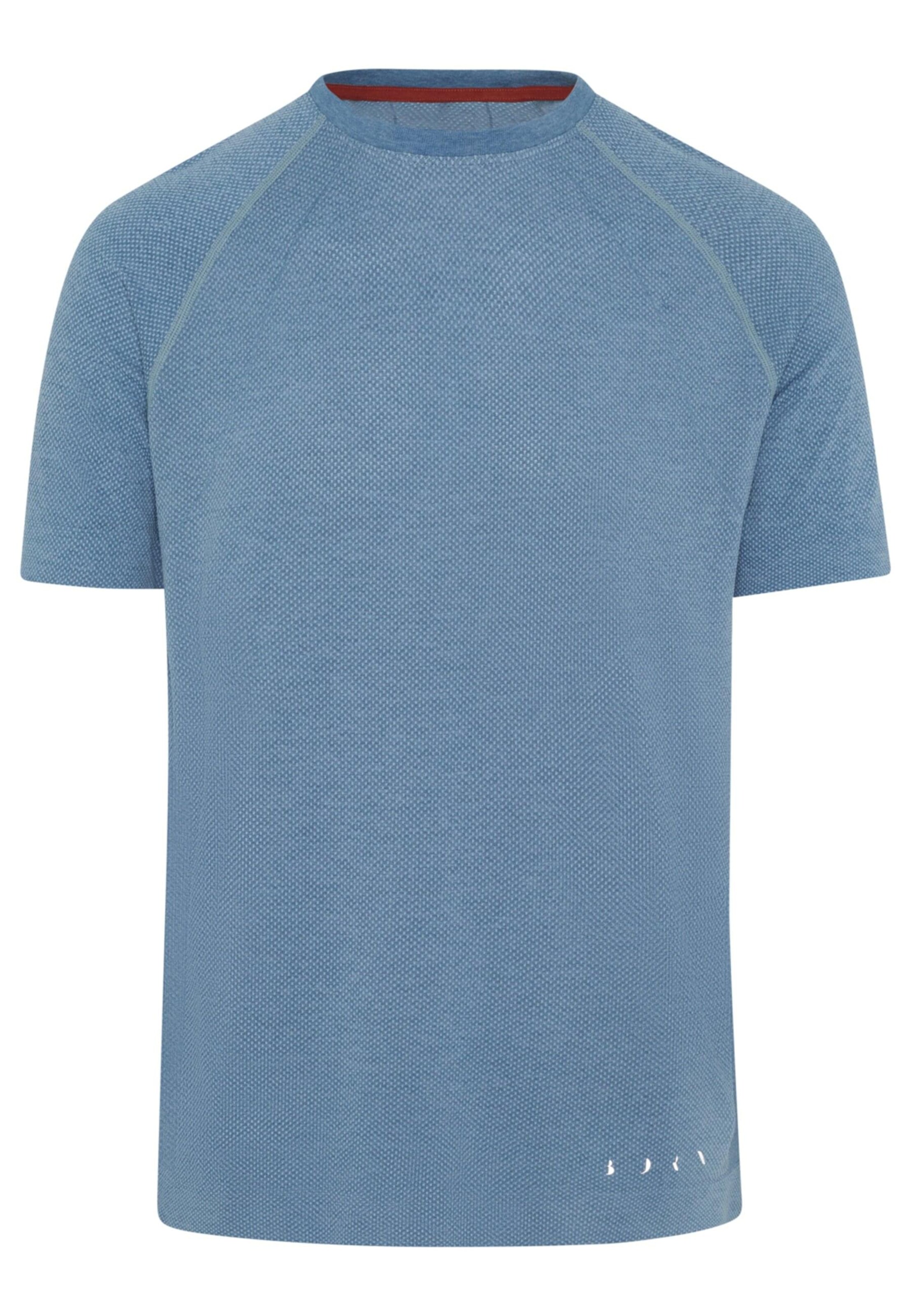 Born Living Yoga Functioneel shirt 'Otawa' in Blauw: voorkant