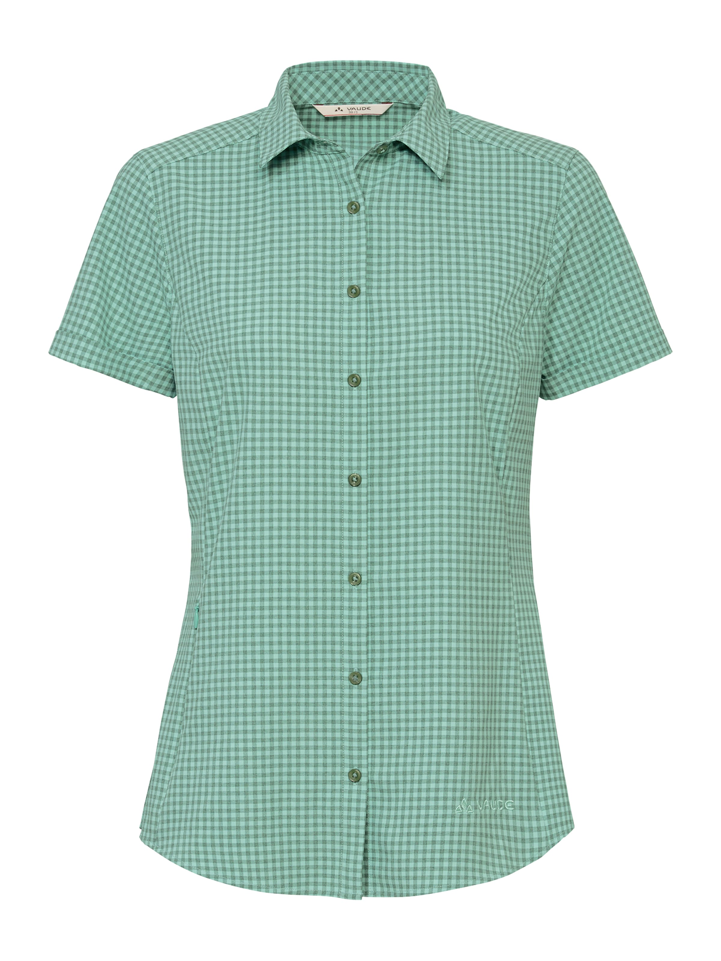 VAUDE Multifunctionele blouse 'Seiland III' in Groen: voorkant