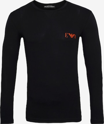 Maglietta di Emporio Armani in nero: frontale