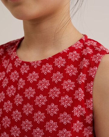 Ensemble WE Fashion en rouge