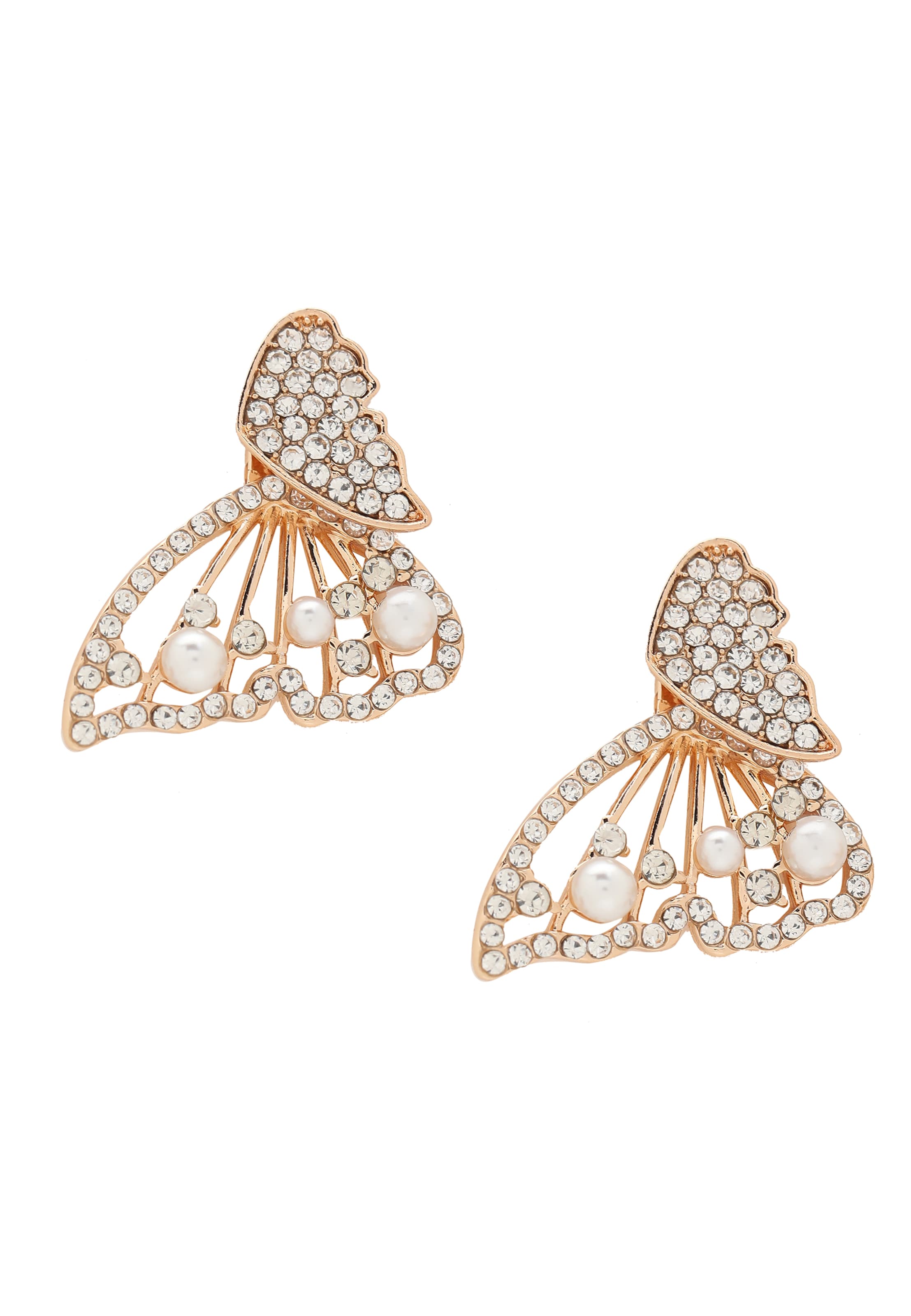 SOHI Uhani 'Careen' | zlata barva: sprednja stran