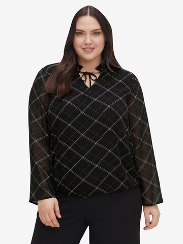 SHEEGO Tunic in Black: front