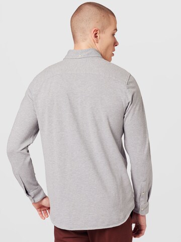 Abercrombie & Fitch Regular Fit Hemd in Grau