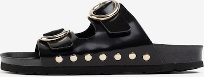 Bayton Pantolette 'Barcelone' in schwarz, Produktansicht