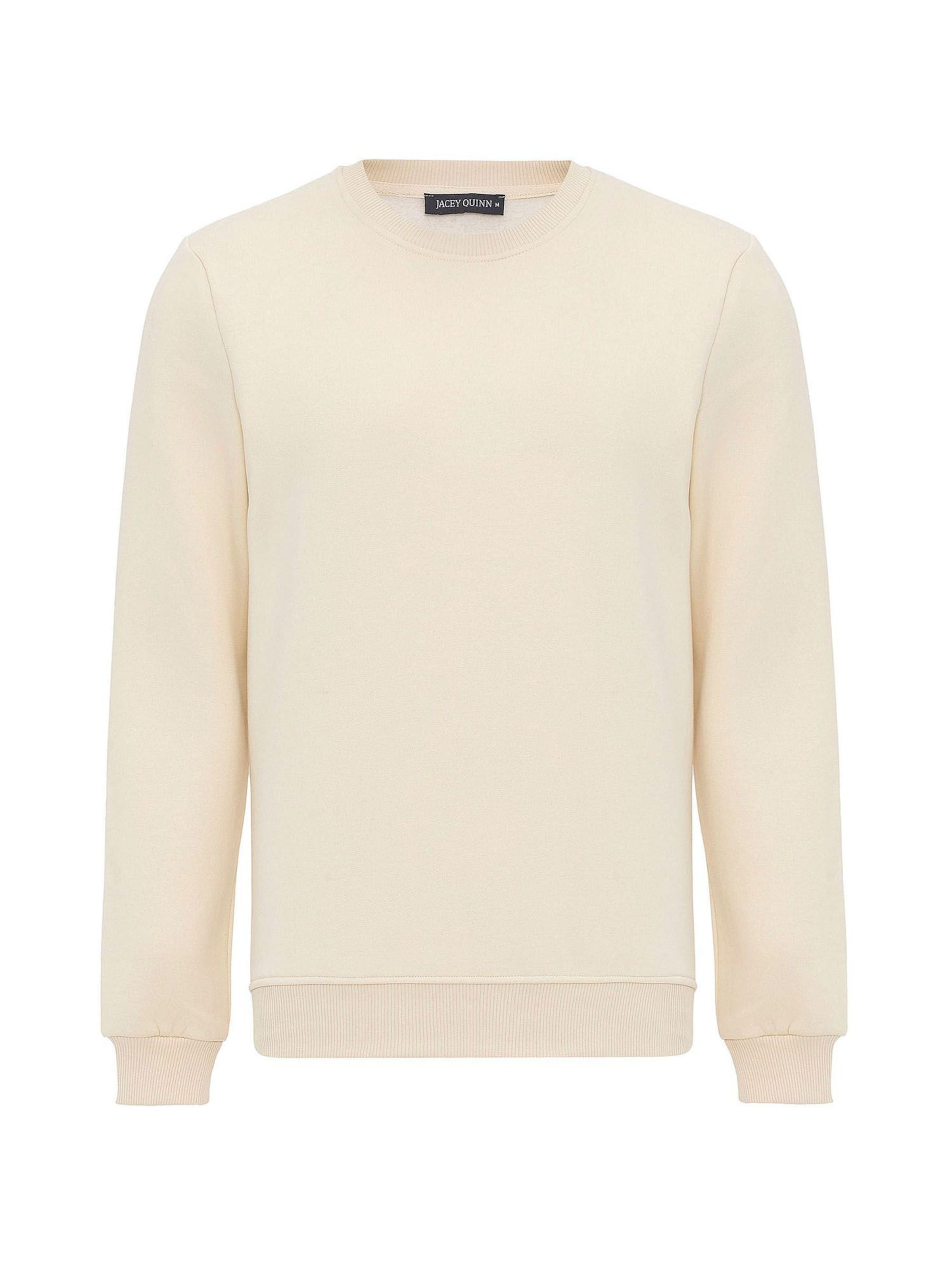 Jacey Quinn Sweatshirt 'Edrian' in White: front