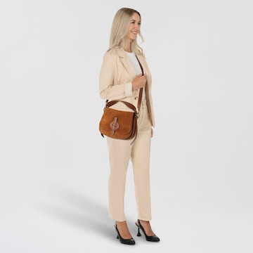 Sac bandoulière 'Mavery' Coccinelle en marron