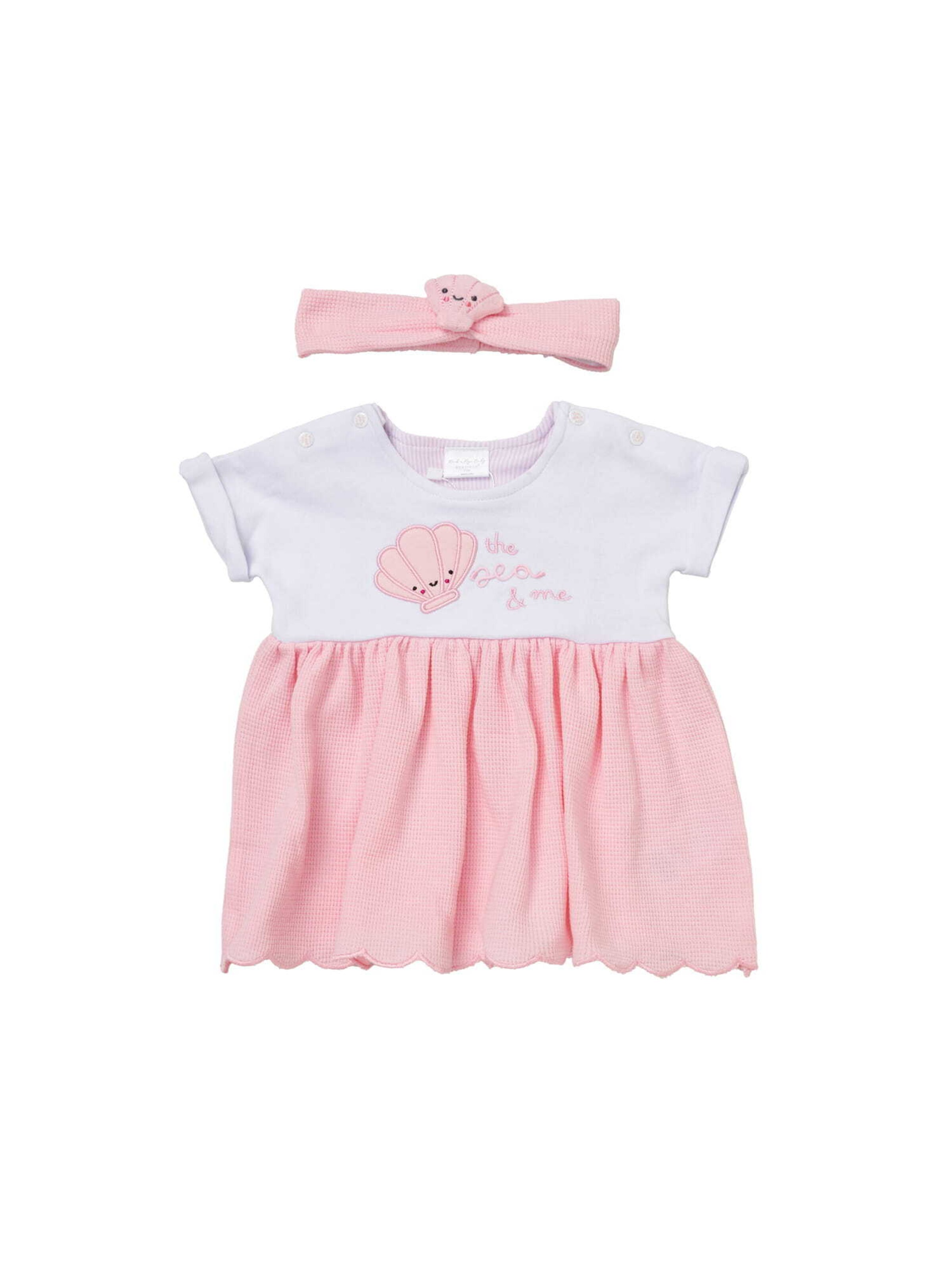 Set 'Muschel' Rock a Bye Baby Boutique en rose : devant