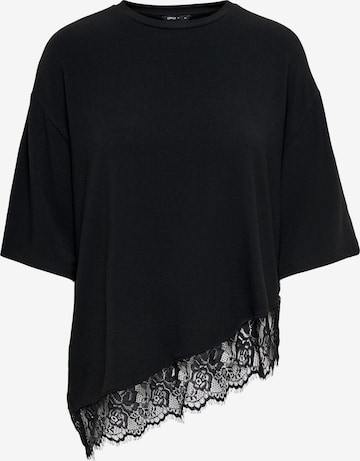 T-shirt 'ONLGlamour' ONLY en noir : devant