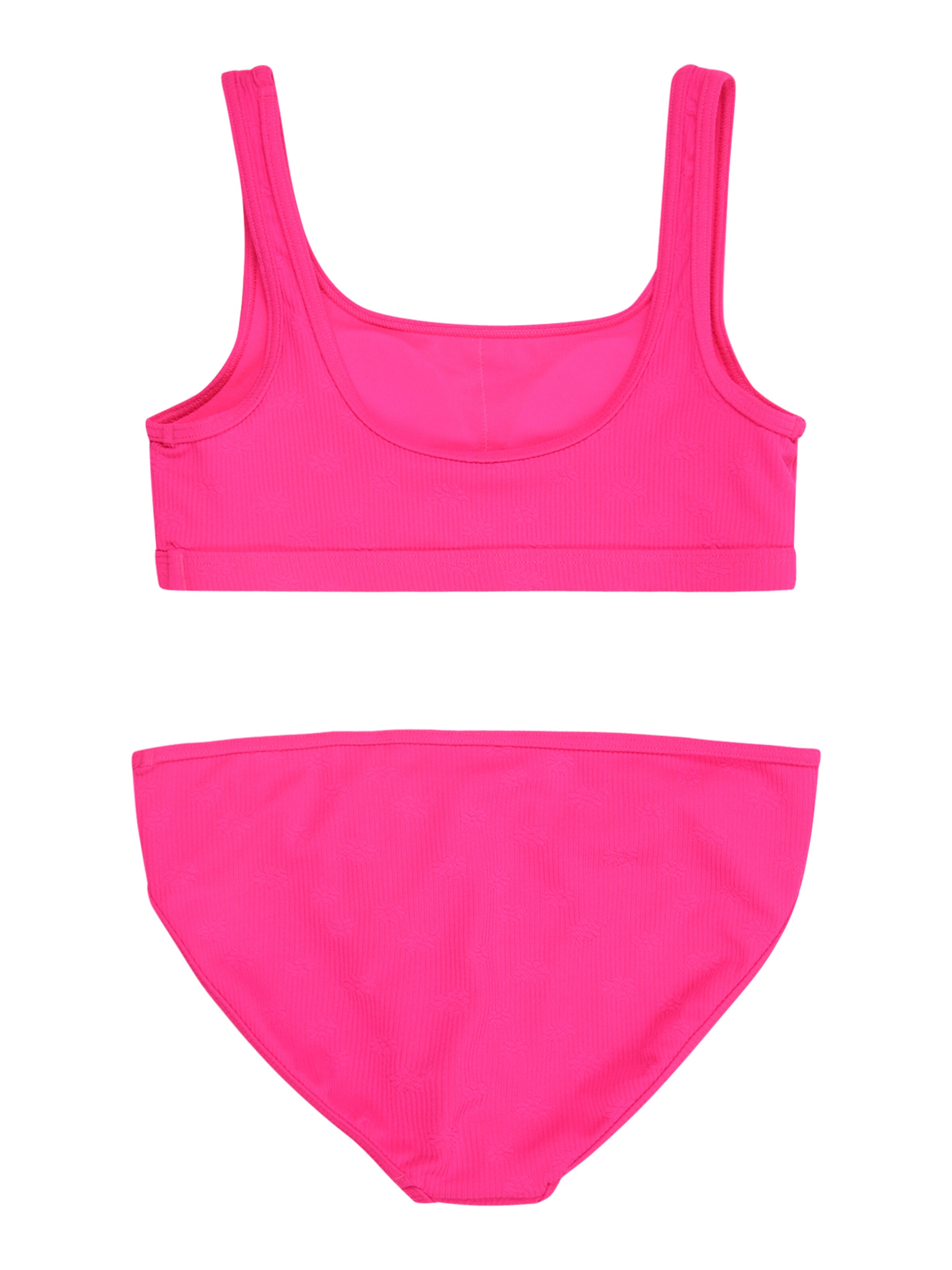 Abercrombie & Fitch Bustier Bikini värissä vaaleanpunainen