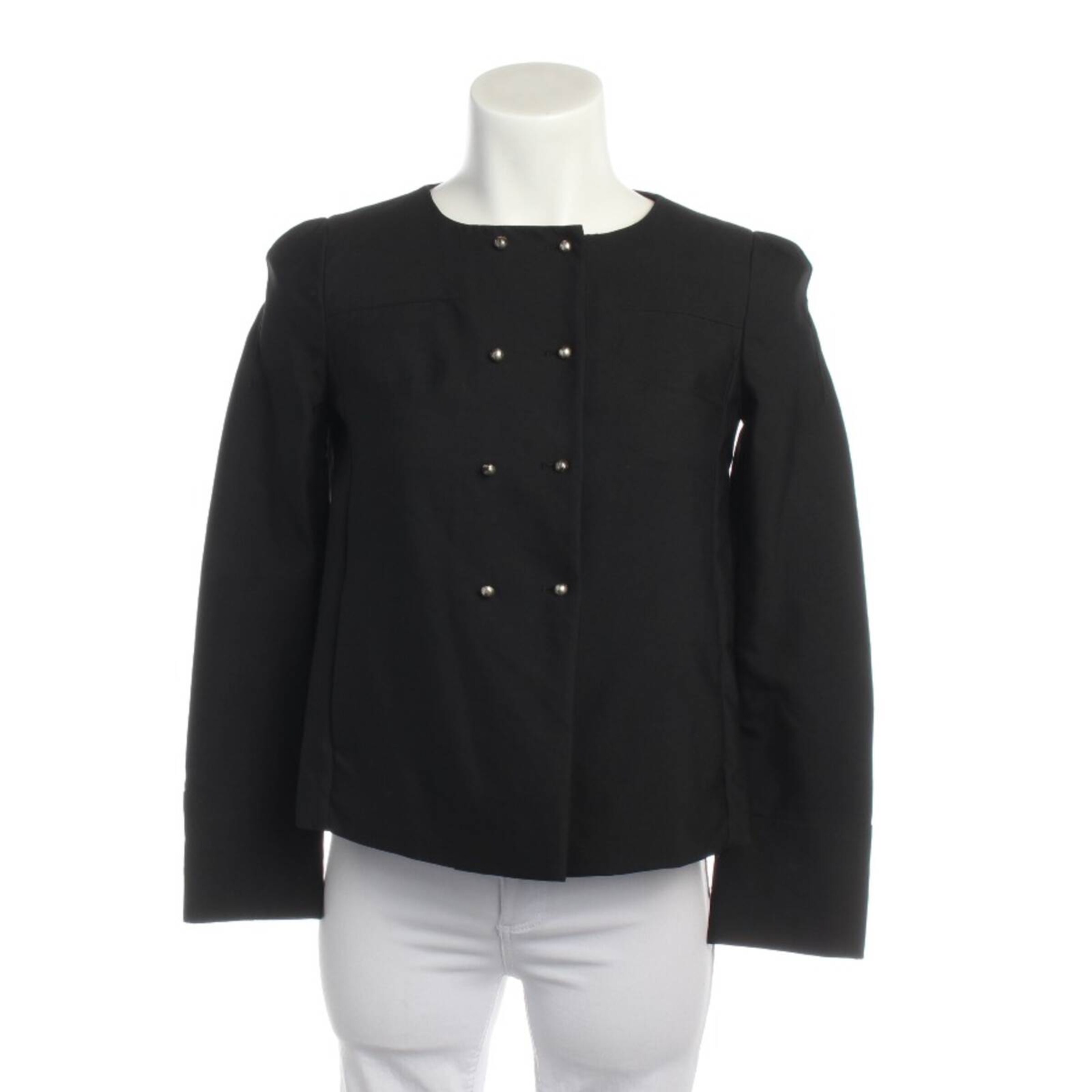 GIORGIO ARMANI Blazer XXS in Schwarz: Vorderseite