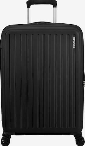 Trolley 'REJOY SPINNER 68/25 TSA' di American Tourister in nero: frontale