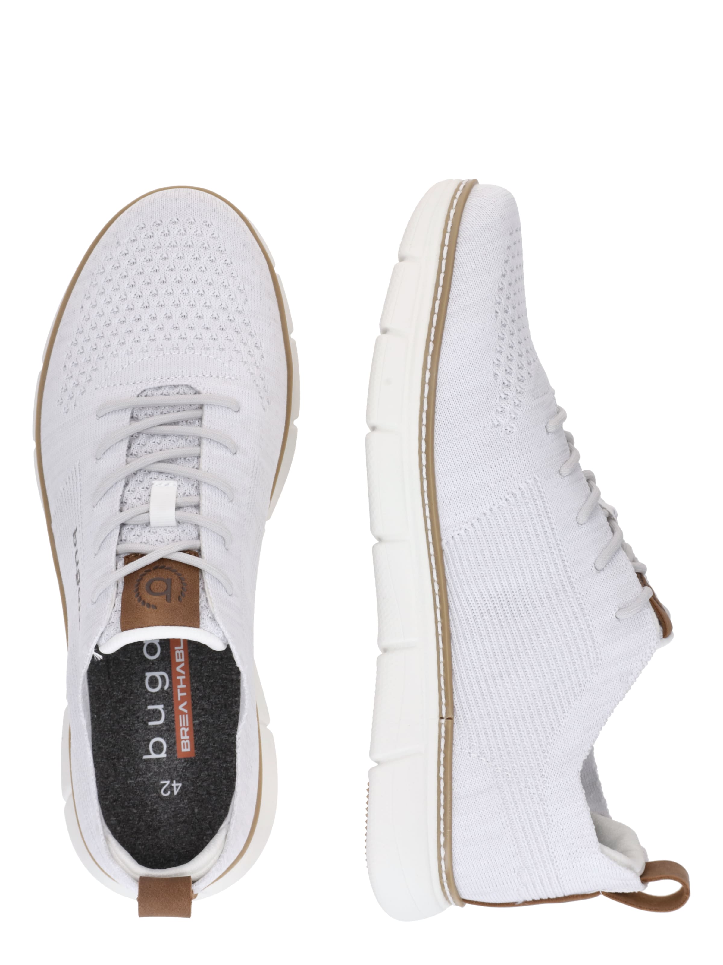 bugatti Ниски маратонки в бяло