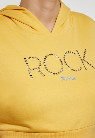 myMo ROCKS Sweatshirt in Yellow