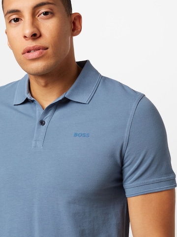 BOSS Orange Regular Fit Poloshirt 'Prime' in Blau
