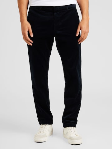 NN07 Regular Broek 'Theo 1322' in Blauw: voorkant