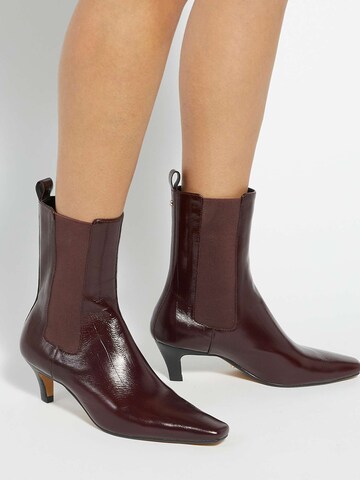 Dune LONDON Chelsea Boots 'Odele' in Rot