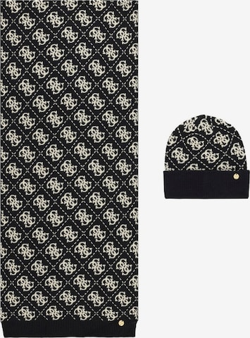 GUESS - Gorra en negro: frente