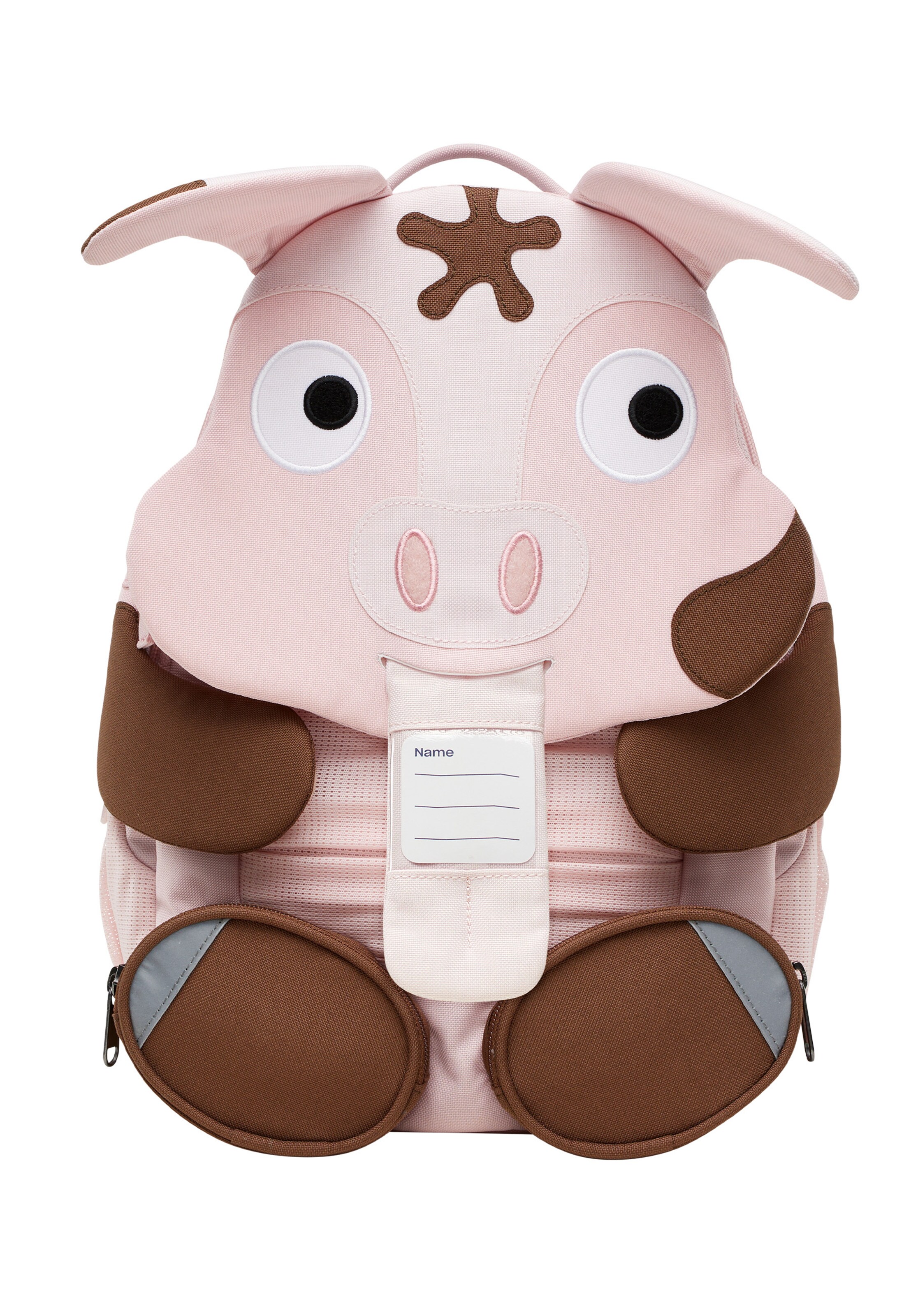 Zaino 'Großer Freund Tonie' di Affenzahn in rosa