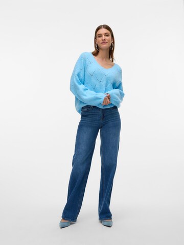 VERO MODA Trui 'VMNOVAH' in Blauw