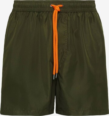 Boggi Milano Board Shorts in Green: front