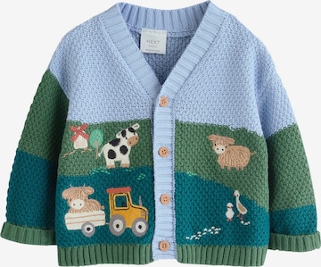 Next Neuletakki värissä sininen: etupuoli