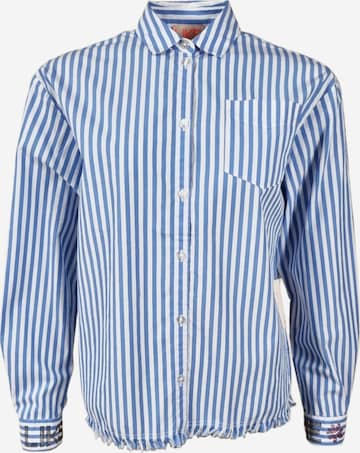 LIKS. Munich - Blusa en azul: frente
