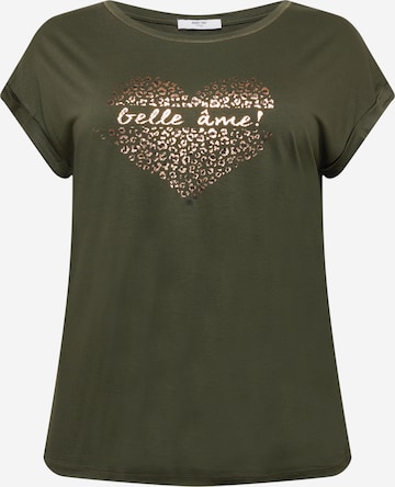 ABOUT YOU Curvy Shirt 'Glenn' in Green: front