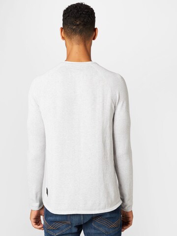 TOM TAILOR DENIM Pullover in Grau