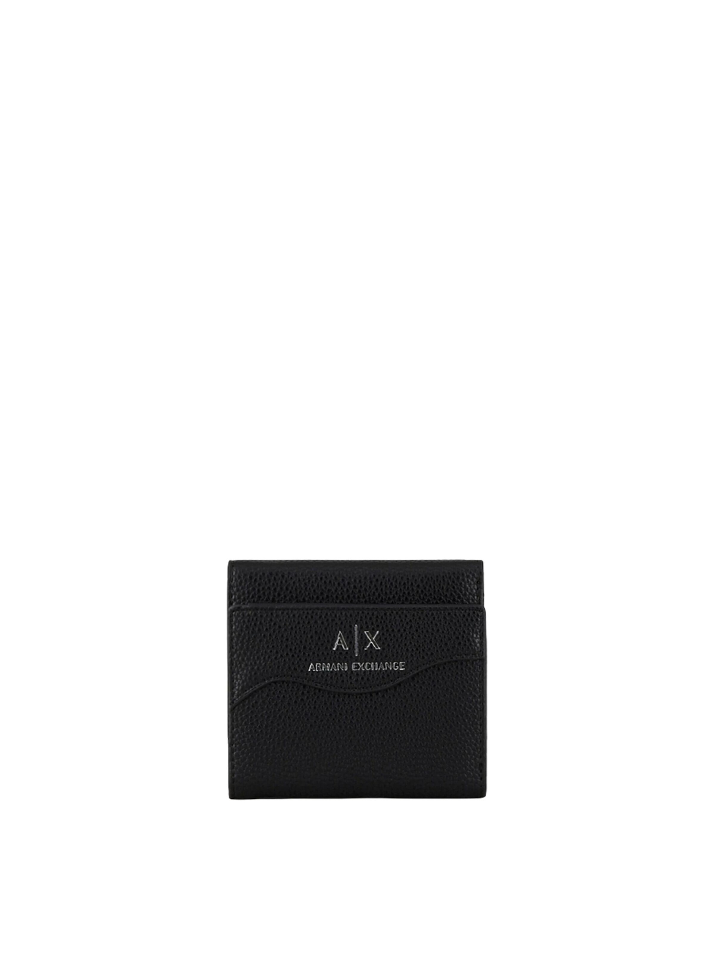 Portamonete di ARMANI EXCHANGE in nero: frontale