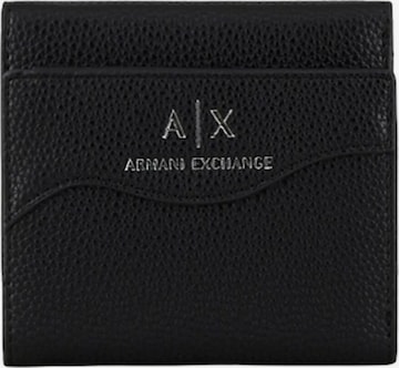 Portamonete di ARMANI EXCHANGE in nero: frontale