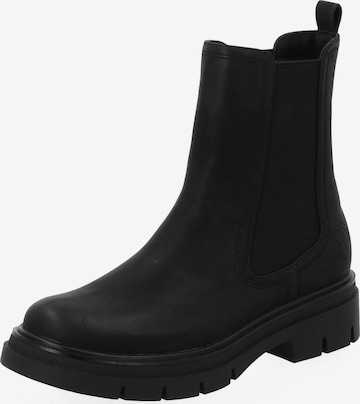 Palado Chelsea boots 'Midon' in Zwart: voorkant