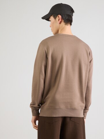 Felpa di G-STAR in marrone: dietro