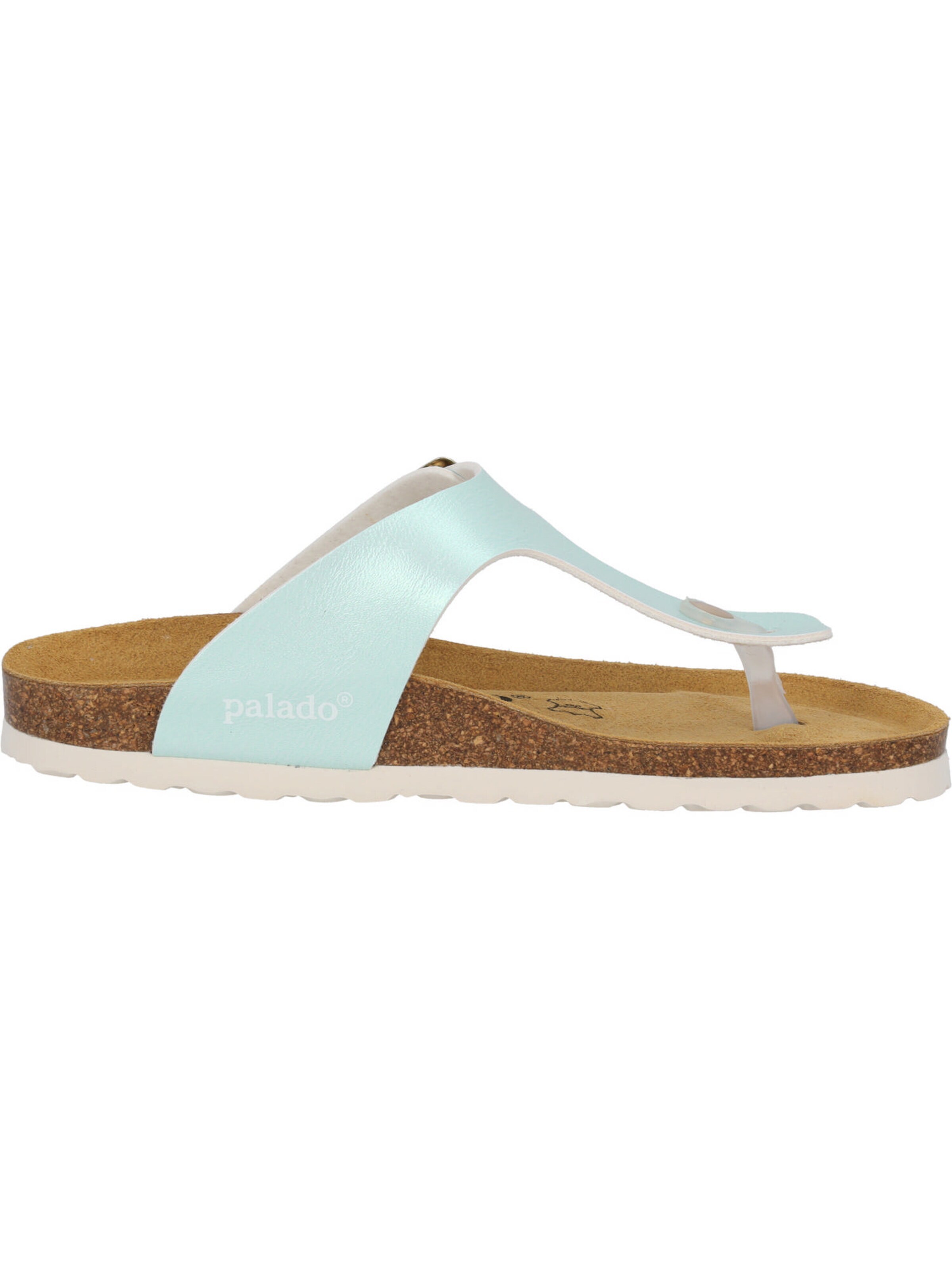 Palado Teenslipper 'Kos Metallic' in Blauw