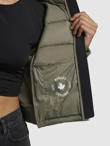 Veste mi-saison khujo en vert