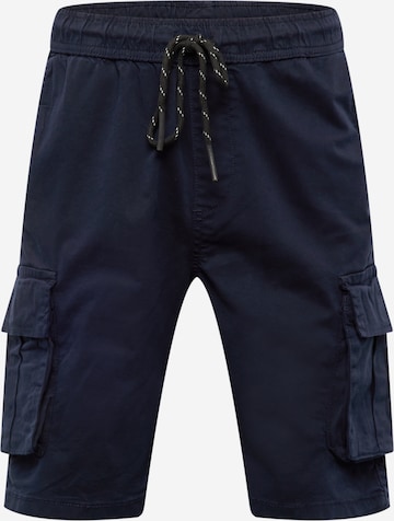 Urban Classics Loosefit Cargohose in Blau: predná strana