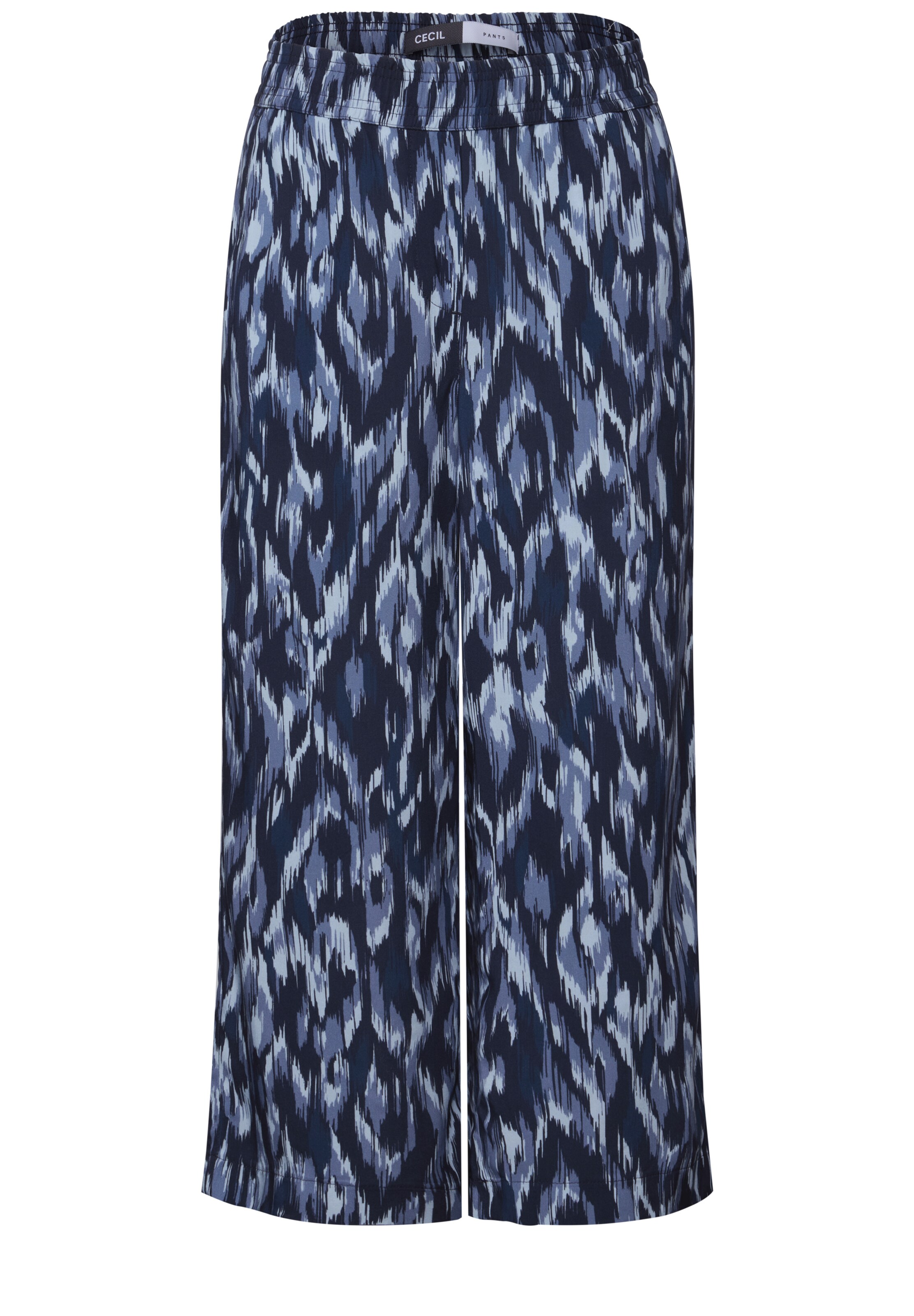 CECIL Loose fit Pants in Blue: front