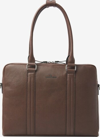 Castelijn & Beerens Shoulder Bag 'Linee Mirjam' in Brown: front