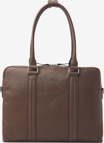 Castelijn & Beerens Shoulder Bag 'Linee Mirjam' in Brown: front
