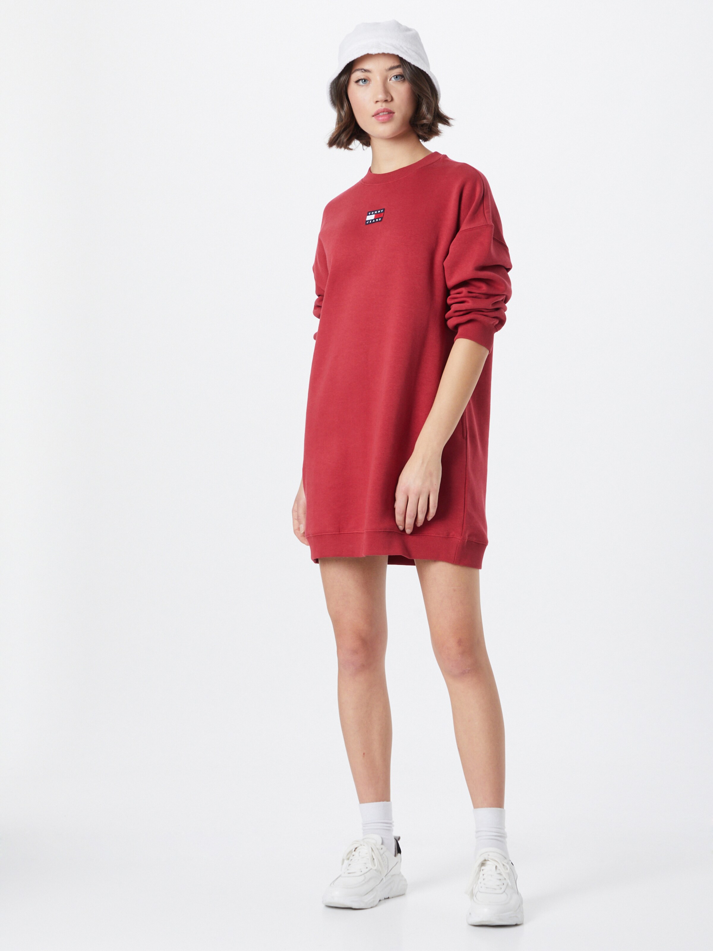 Frauen Kleider Tommy Jeans Kleid in Pitaya - CX64182 Frauen Kleider Tommy Jeans Kleid in Pitaya - CX64182