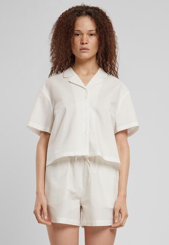 Urban Classics Blouse in White: front