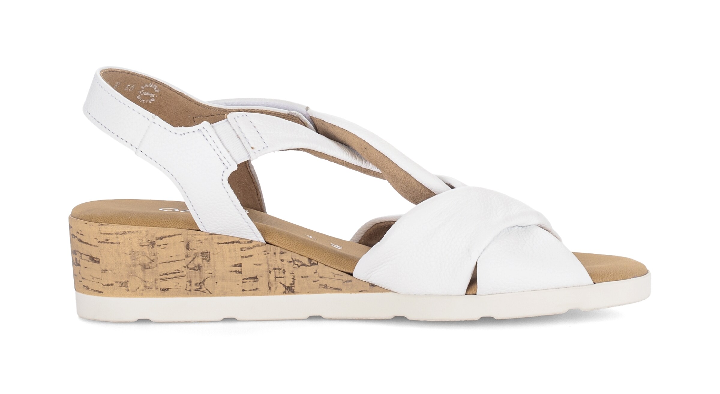 GABOR Sandale in Weiß