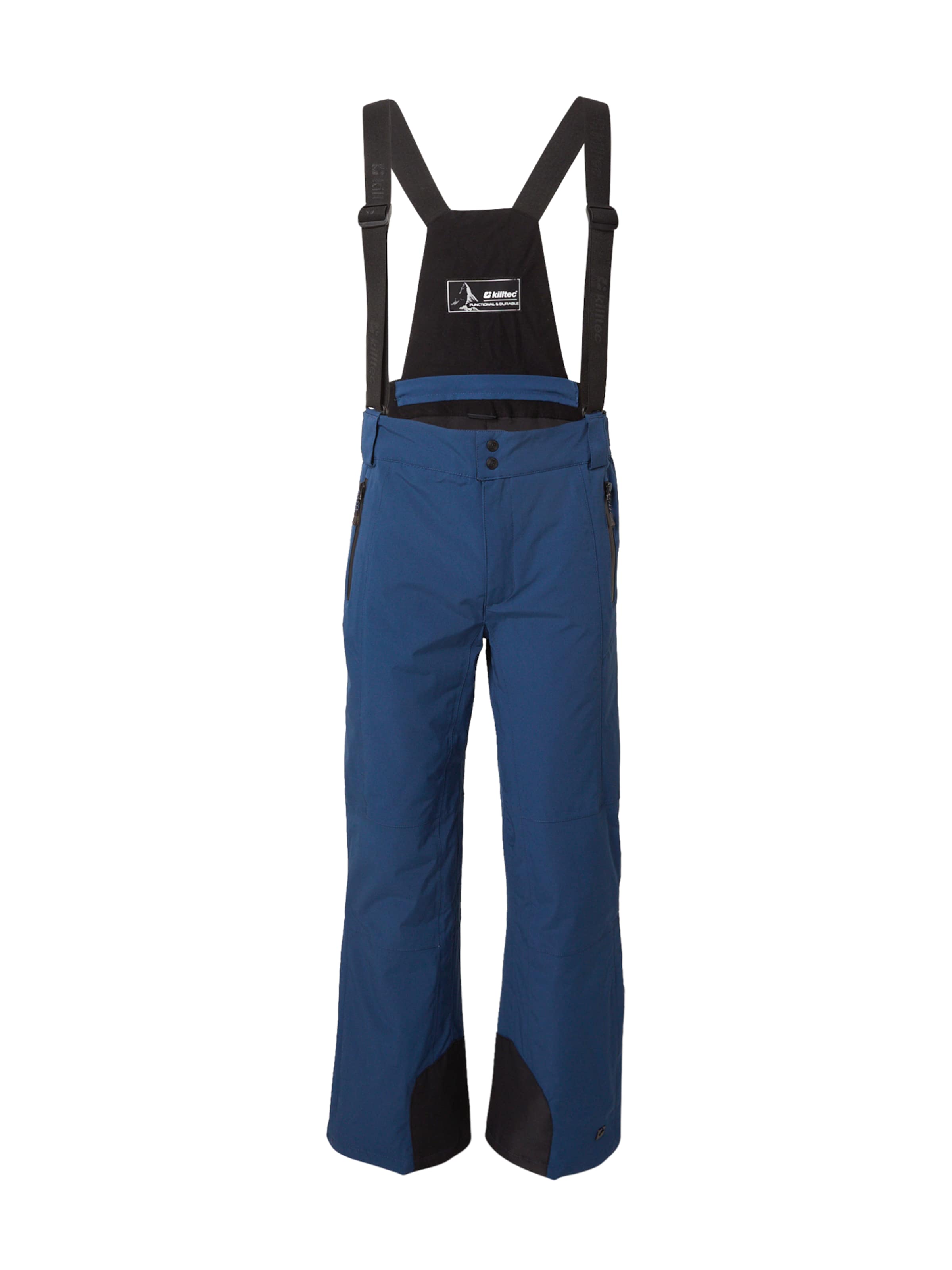 KILLTECregular Hlače za vanjske uvjete 'KSW 100' - plava boja: prednji dio