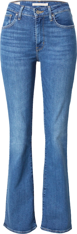 LEVI'S Bootcut Jeans '725 HIGH RISE BOOTCUT' in Blau